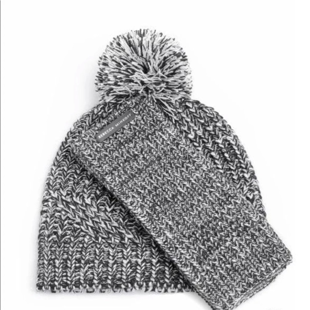 Rebecca Minkoff hat/arm/wrist gloves NWT